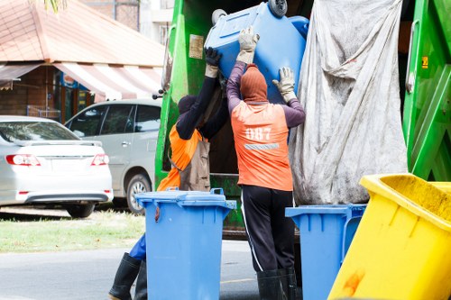Eco-friendly office clearance practices with recycling and responsible disposal in Manor Park