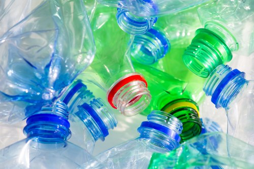 Recycling bins and proper waste disposal